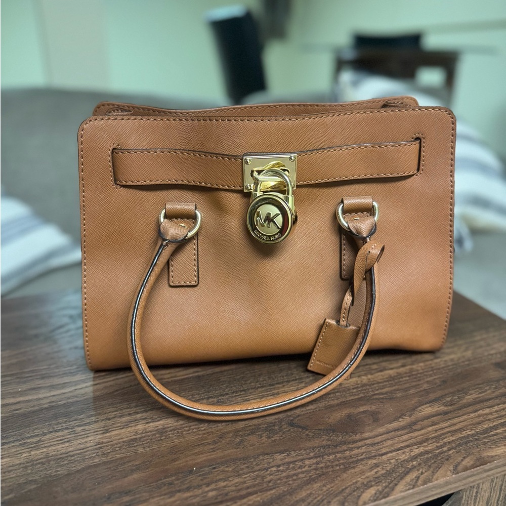 Michael Kors Tan Leather Purse